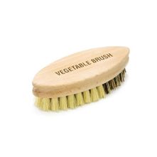 Beechwood and Bristle Vegetable Brush